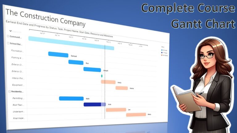 Gantt Chart in Power BI: Complete Guide
