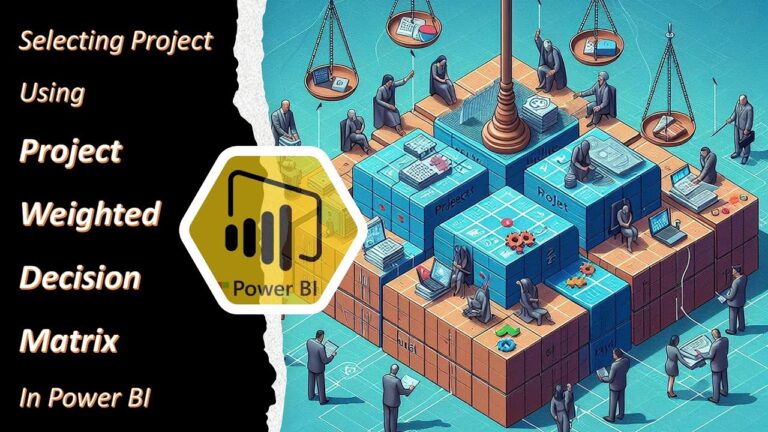 Project Weighted Decision Matrix Dashboard