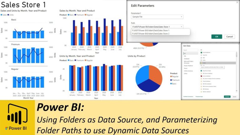 Using Folders as Data Source, and Parameterizing Folder Paths to use Dynamic Data Sources