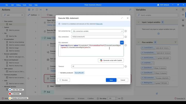 The Ultimate Real-Time Crypto Dashboard: Power BI, Power Automate and SQL Magic