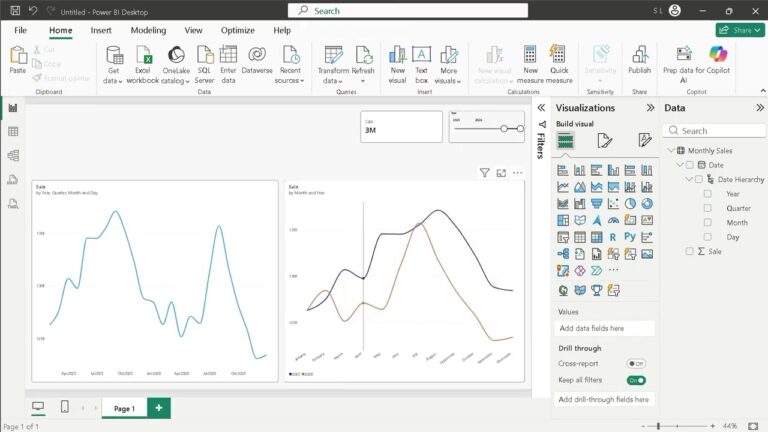 How to Peform YoY Comparison in Power BI – For Begginers
